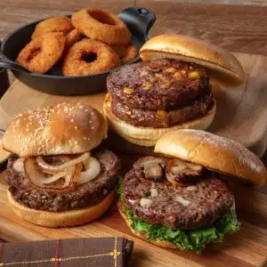 Beef Steakburger Sampler