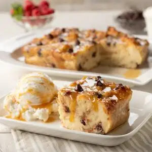 Chocolate Chip Bread Pudding