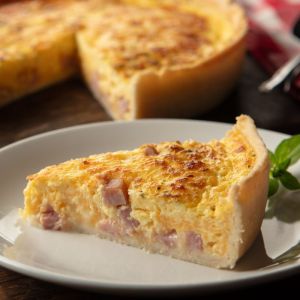 Ham and Cheese Quiche