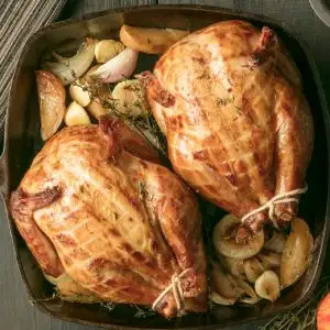 Hickory Smoked Chickens