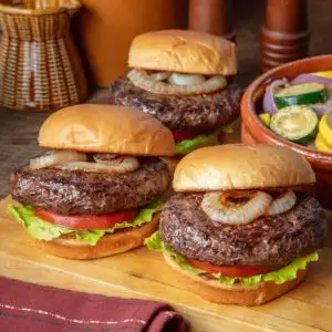 Sweet Vidalia Onion Steakburgers